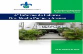 4° Informe de Labores Dra. Noelia Pacheco Arenas · La facultad de Trabajo Social de la región Poza Rica Tuxpan cuenta con un Programa Educativo que presentó en el periodo Agosto