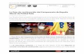 La fase de continuación del Campeonato de España Alevín de ...files.fcf.cat/pdfs/noticias/1024898.pdf · grupos de donde sólo la primera clasiﬁcada de cada grupo pasa a la fase