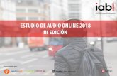 Presentación de PowerPoint - Neuromedianeuromedia.es/docs_2018/estudio_audio_online_iabspain_2018.pdf · Música a la carta, sin DJ, listas (ej: Spotify, Apple Music, etc.) Agregadores