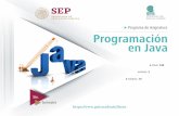 Programa de Asignatura Programación en Java · Progr a Progr ava 7 • Área de Formación Laboral: tiene la intención de desarrollar en los estudiantes competencias profesionales
