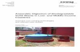 Anaerobic Digestion of Biodegradable Solid Waste in Low- and … · 2015-05-12 · to inappropriate treatment of the organic fraction of municipal solid waste (OMSW). Composting and