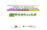 manual reciclaje en centros educativos 19 20lanzaroterecicla.net/wp-content/uploads/2019/09/manual-reciclaje-en... · SEGUNDO PASO: Conociendo nuestro centro 3. TERCER PASO: Diseñamos