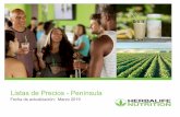 LISTAS DE PRECIOS PENÍNSULA Y BALEARESsistemapresidentes.com.ar/LP/SP_Lista_Peninsula.pdf · ** 10% Nutricion Interna y Paquete de Prueba 21% Nutrición Externa, Literatura y Promote