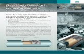 FLUXUS WD / FLUXUS WSLas tuberías de concreto pretensazo, que a veces se llaman tuberías Bonna, están constituidas por varias capas de distintos materiales. El ma-terial central