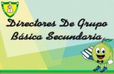Directores De Grupo Básica Secundaria - Liceo Monteríaliceomonteria.edu.co/wp-content/uploads/2019/07/5-3-docentes... · Directores De Grupo Básica Secundaria . Dania Cecilia Plaza