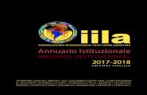 organizzazione internazionale italo-latino americana ... · organizzazione internazionale italo-latino americana AnnuarioIstituzionale anuarioinstitucional 2017-2018 EDIZIONE SPECIALE