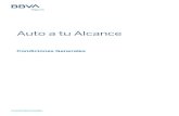 CG Auto a tu Alcance - BBVA México€¦ · Auto a tu Alcance Tipo de seguro Seguro de Automóviles Plan Seguro para Automóviles Particulares (sin incluir motocicletas, transporte