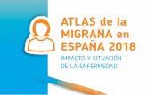 ATLAS de la MIGRAÑA en ESPAÑA 2018 · Migraña Crónica Migraña Episódica 5 4 3 2 1 0 Laboral 3,7 4,1 3,7 4,0 4,4 4,1 Familiar Personal Social El nivel de limitación en las diferentes
