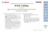 Introducción EOS Utility 1 Ajustes de la 2 INSTRUCCIONES 3gdlp01.c-wss.com/gds/3/0300002173/01/eu2.6-w-es.pdf · Mapa de contenidos Descargar imágenes Ajustes de la cámara Disparo