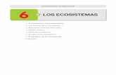 LOS ECOSISTEMAS - edu.xunta.gal · y medio Un ecosistema está formado por el conjunto de seres vivos que allí habitan, al ... biomas terrestres principales que se relacionan ...
