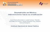 Desnutrición en México: intervenciones hacia su erradicación - Encuesta Nacional de ... · 2016-02-29 · Prácticas de lactancia materna de 1999 a 2012. La duración de la lactancia