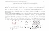 PRÁCTICA No 1 REDES DE BRAVAIS Y ESTRUCTURAS CRISTALINAS …mural.uv.es/~ferhue/4o/fes/labfes_p1.pdf · Un átomo de Cs en el pun to (0,0,0) Un átomo de Cl en el punto 111,, 222