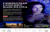 20 de desembre de 2017 Leticia Moreno - Fundación Boscana … · 20 de desembre de 2017 Leticia Moreno 19:00 h: Obertura de portes, exposició dels patrocinadors i recital de benvinguda.