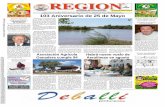 Semanario REGION nro 1.050 - Del 27 de julio al 2 de ... · Desde la reestatización de Ae-rolíneas Argentina, la empresa se propuso la incorporación de nuevas rutas internacionales