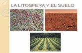 LA LITOSFERA Y EL SUELO - Colegio Manuel Bulnes...LITOSFERA Corresponde a la parte sólida del planeta y está formada por las rocas las que poseen los minerales. MINERALES: Son materia