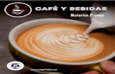 CAFÉ Y BEBIDAS - Artegel Italia...CAFÉ Y BEBIDAS Materias Primas IT I 2 CODIGO DESCRIPCIÓN PRESENTACIÓN UNIDAD MARCA 1070480 CACAO 22 - 24% Cacao puro de alta pureza. 22 - 24%