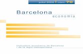 Sin título-2 - Barcelona...8 Síntesi de la conjuntura Avanç PIB OcupacióExportacions Variació (%)-30-20-10 0 10 20 30 40 Atur 2008/2007 darrer període Construcció Avanç variació
