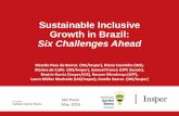Sustainable Inclusive Growth in Brazil: Six Challenges Ahead · Equatorial Guinea Taxa anual de crescimento da produtividade média do trabalho na África (2001-2011) África Brasil