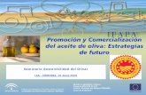 Promoción y Comercialización del aceite de oliva: Estrategias de … · 2016-04-04 · Promoción y Comercialización del aceite de oliva: Estrategias de futuro Nombre y Apellidos: