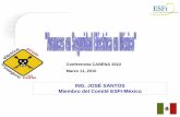 Conferencia CANENA 2010 · 3 Objetivos ESFI-México ¾Identificar audiencias objetivo para mensajes Seg.Elect. ¾Desarrollar materiales de promoción p/ Seg.Elect. ¾Distribuir materiales