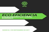 ECO EFICIENCIA€¦ · IPC también ha desarrollado aspiradores de para CLASE A responder a los más altos requisitos de eficiencia energética. La nueva gama de aspiradores, de acuerdo
