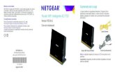 Router WiFi inteligente AC1750 - Netgear€¦ · Router WiFi inteligente AC1750 Modelo R6300v2 Guía de instalación Contenido de la caja La caja contiene los siguientes elementos.