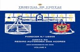 PARECER N.º 1/2008 CONTA DA REGIÃO AUTÓNOMA DOS AÇORES · 2019-10-04 · Tribunal de Contas Secção Regional dos Açores Parecer sobre a Conta da Região de 2006 – Relatório