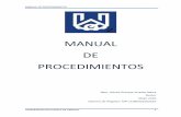 MANUAL DE PROCEDIMIENTOS - descargas.upamozoc.edu.mxdescargas.upamozoc.edu.mx/.../Manual_Procedimientos_MAYO2017… · MANUAL DE PROCEDIMIENTOS UNIVERSIDAD POLITECNICA DE AMOZOC 8