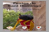 Festes de Sant Domingo - afsatorre.com es convent 2013.pdfFestes de Sant Domingo Del 14 al 18 de Maig de 2013 Organitza i Patrocina: A. VV. es Convent, es Centre, es Tren i s’Antigor