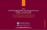 IX CONGRESO NACIONAL DEL COLORrua.ua.es/dspace/bitstream/10045/16474/1/actas_IX_CNC_85.pdf · Universidad de Granada Universidad de Extremadura Universidad Politécnica de Cataluña