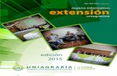 Fundación Universitgaria Agraria de Colombia – UNIAGRARIA · 4 Extensión Uniagrarista Extensión Uniagrarista 5 Presentación El presente documento corresponde al quinto volumen