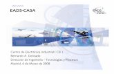 EADS-CASA DS EADS-CASA - UPM · Plantilla total: 116.805 4.212 (3,6%) Aviones de Transporte Militar 7.010 (6,0%) Sedes Centrales, Otras Actividades Eurocopter 13.422 (11,5%) Defensa