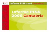 Informe PISA 2006 Cantabria...ses y regiones participantes en PISA 2006. Resultados en la competencia científica e índice de idoneidad. 60,5 % 32,9 % 6,5 % 59,8 % 33 % 7 % 548 460