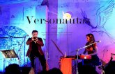 Versonautas · 2016-11-30 · Versonautas - 1 Biografía VERSONAUTAS es un proyecto de música y poesía creado a finales de 2013 entre Barcelonay Valencia. Pilotado por Roqui Albero