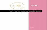 GUÍA DE ESTUDIO DE LITERATURA IIliceocorregidora.mx/.../2020/07/GUIA-2020-LITERATURA-II.pdf1 El programa de Literatura II está conformado por seis bloques, de los cuales, los dos