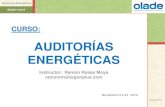 Curso Auditorías Energéticas · Diapositiva: Sesión 4 de 8 Auditorías Energéticas Motores Eléctricos Eficiencia de los Motores Eléctricos Método del Deslizamiento. (Análisis
