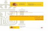 Guía para Profesores Visitantes en el estado de ARIZONA5017a42a-0cec-4694-9196... · 2019-05-07 · IV. TRÁMITES PARA PROFESORES VISITANTES EN EL ESTADO DE ARIZONA 1. Tramitar y