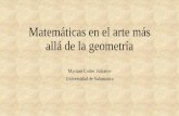 Matemáticas en el Thyssen: algo más que geometríafunes.uniandes.edu.co/6494/1/Codes2015Matematicasenelarte.pdf · •Área educativa del museo Thyssen de Madrid –Ana Moreno –Ana