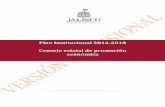 Plan Institucional 2014-2018 Consejo estatal de promoción ...transparenciafiscal.jalisco.gob.mx/sites/default/files/pi_cepe_14-18_v... · equidad para todas las regiones del Estado.