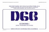SECRETARÍA DE EDUCACIÓN PÚBLICAbachverdiu.com/content/Academias/5to SEMESTRE/Economia_%20I.… · SEMESTRE V CRÉDITOS 6 ... La materia de Economía mantiene una relación directa