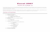 Manual de Excel 2007 Sesion 16x de Excel 2007 Sesion 16.pdf · Aplicación de la Función BuscarV Manejo de Hojas 1. Inicie Excel 2. Cambie el nombre de la Hoja1 por Divisas y coloque