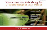 ISSN 1853-6700 T Biología y Geología Noa · Volcanes Año I, Volumen 1, Número 1, Abril 2011 Minería y aguas ácidas ISSN 1853-6700. 2 Vol. 1, Núm. 1, Abril 2011 ... Comenzamos