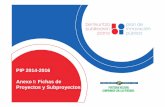 PIP 2014-2016 Anexo I: Fichas de Proyectos y Subproyectos · 2014-07-09 · Modelo de interacción con la ciudadanía 2.2. Servicios de interacción con la ciudadanía ... procesos