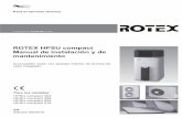 ROTEX HPSU compact Manual de instalación y de mantenimientoes.intpre.daikineurope.com/binaries/20 HPSU compact... · de calefacción, refrigeración y acondicionamiento del aire