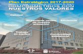 Plan Estratégico 2017-2020€¦ · Plan Estratégico 2017-2020 La Dirección del Hospital Universitario de Gran Canaria Dr. Negrín actualiza el proceso de planifcación estratégica,