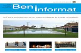 Ajuntament de Beniparrell maig agost 2016 Butlleti Nº ... · Ben nformati Butlleti D’informació Municipal Nº - maig_agost_2016 Ajuntament de Beniparrell esports Pàg. 7 i 10