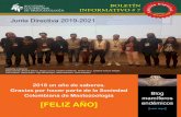 [FELIZ AÑO] - mamiferoscolombia.org€¦ · 2018 un año de saberes. Gracias por hacer parte de la Sociedad Colombiana de Mastozoología [FELIZ AÑO] Junta Directiva 2019-2021 Izquierda