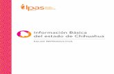 Información Básica del estado de Chihuahua · 2020-07-17 · 4 SALUD REPRODUCTIVA INFORMACIÓN BSICA DE CIUAUA JNO, 2020 FECUNDIDAD ESPECÍFICA EN ADOLESCENTES A nivel nacional,