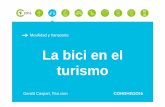 Movilidad y transporte La bici en el turismo · 100 bicicletas eléctricas Trixi.com se dedica en: La bici en el turismo 02. Trixi Madrid. Parque móvil: 73 autobuses Circuitos: 3