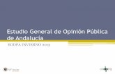 Estudio General de Opinión Pública de Andalucíacadpea.ugr.es/documentos/EGOPA/EGOPA_59/EGOPA INVIERNO...· Grado de confianza en las instituciones andaluzas · Grado de satisfacción